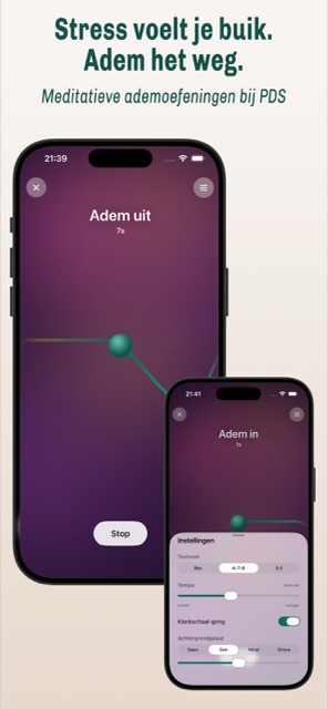 Meditatieve ademoefeningen bij PDS