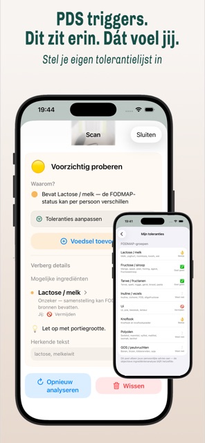 Stel je eigen tolerantielijst in